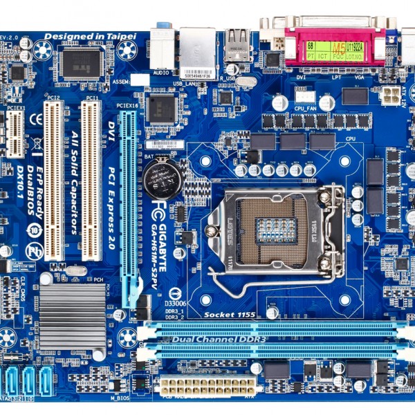 Motherboard H61MDS2 (2nd & 3rd Gen) Vista Computer System