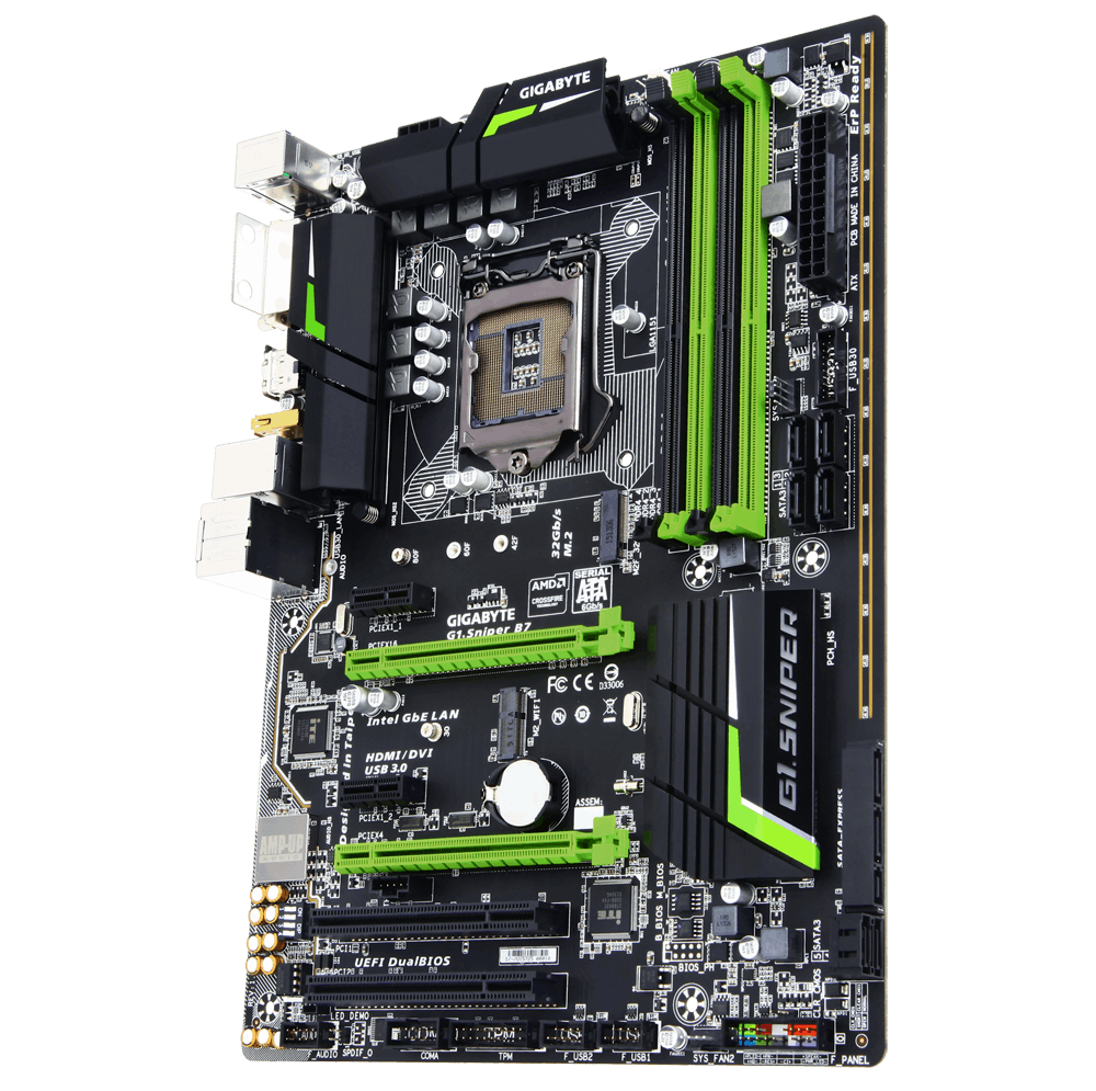 Motherboard G1.Sniper B7 (6TH Gen) Vista Computer System